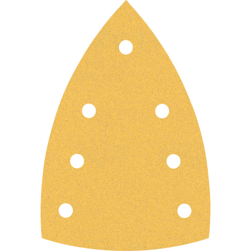 10 Disques abrasifs delta bois et peinture C470 EXPERT 100 x150 mm 7 trous G120 grain 120