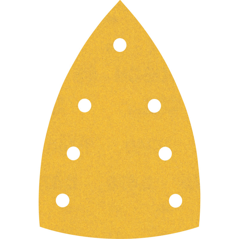 10 Disques abrasifs delta bois et peinture C470 EXPERT 100 x150 mm 7 trous G240 grain 240