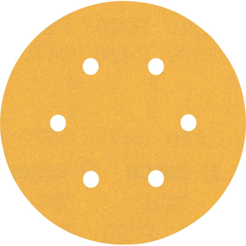 50 Disques abrasifs excentriques bois et peinture C470 EXPERT Ø 15 mm0 mm 8t G220 grain 220