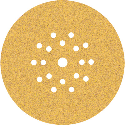 25 Disques abrasifs excentriques bois et peinture C470 EXPERT Ø 22 mm5 mm 9t G60 grain 60