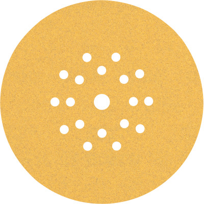 25 Disques abrasifs excentriques bois et peinture C470 EXPERT Ø 22 mm5 mm 9t G100 grain 100