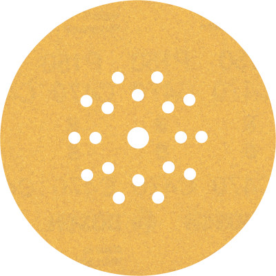 25 Disques abrasifs excentriques bois et peinture C470 EXPERT Ø 22 mm5 mm 9t G150 grain 150