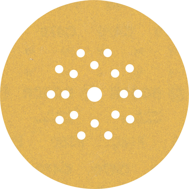 25 Disques abrasifs excentriques bois et peinture C470 EXPERT Ø 22 mm5 mm 9t G180 grain 180