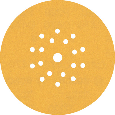 25 Disques abrasifs excentriques bois et peinture C470 EXPERT Ø 22 mm5 mm 9t G220 grain 220