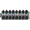 8 Embouts de vissage PRO Impact PH1 PH2(x2) PH3 PZ1 PZ2(x2) PZ3 25 mm