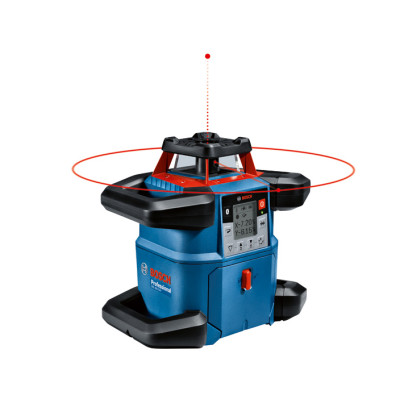 Laser Rotatif Connecté Double Pente Grl 600 Chv Solo + Cellule De Réception Lr 6