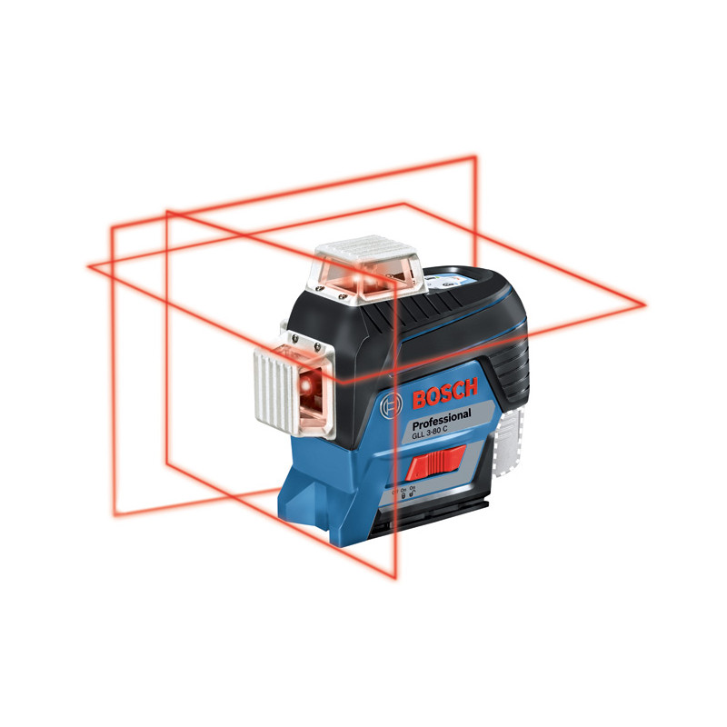 Laser Lignes Gll 3-80 C Solo + Support Bm 1