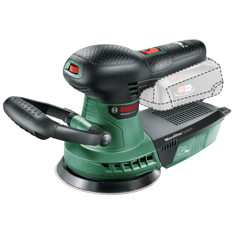 Ponceuse Excentrique Sans-Fil Advancedorbit 18V  Outil Seul Sans Batterie