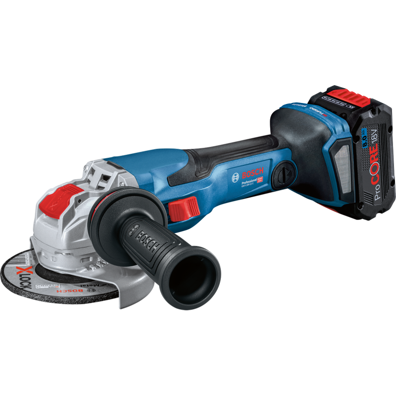 Meuleuse angulaire GWX 18 V-15 C + 2xProCORE18 V 8,0 Ah + GAL 18 V-160 C L X-LOCK