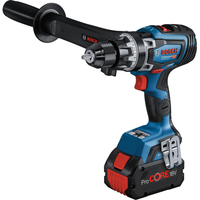 Perceuse à percussion GSB 18 V-150 C + ProCORE18 V 2 x8,0 Ah + GAL 1880 + Como L