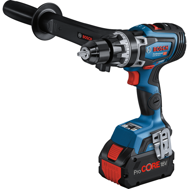 Perceuse à percussion GSB 18 V-150 C + ProCORE18 V 2 x8,0 Ah + GAL 1880 + Como L