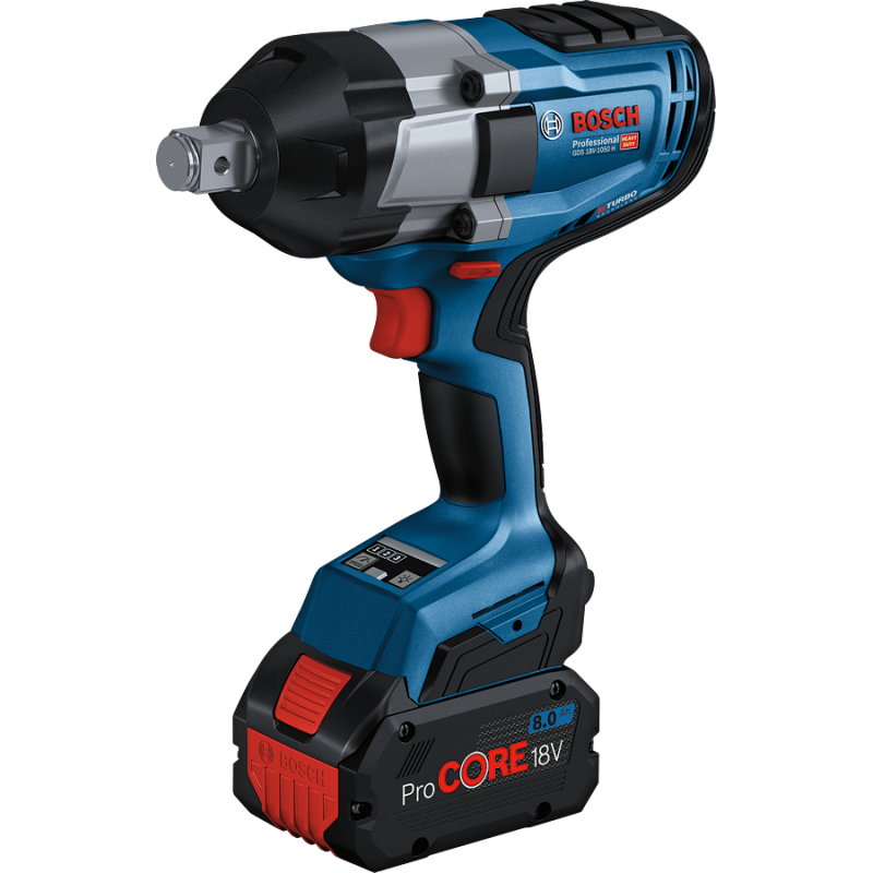 Boulonneuse GDS 18 V-1050 H + ProCORE18 V 2 x8,0 Ah + GAL 1880 L