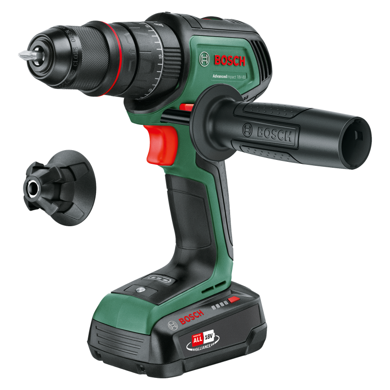 Advancedimpact 18V-80 Quicksnap (1X 2,5 Ah) + Al18V 20
