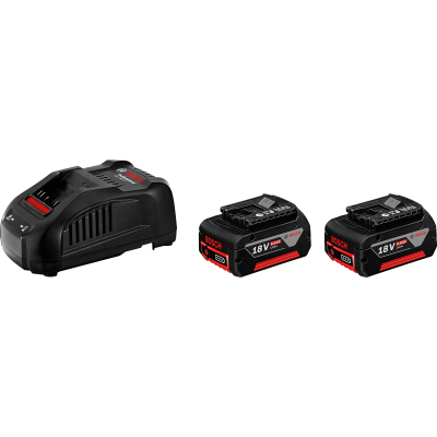 Starter Set Gba 18 V 2 X5,0 Ah + GAL 1880 CV (C)