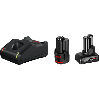 Starter Set Gba 12 V 1 X2,0 Ah + Gba 12 V 1 X4,0 Ah + GAL 12 V-40 (C)