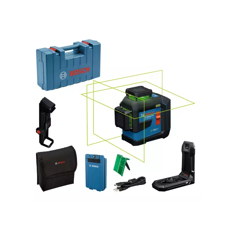 Laser lignes GLL 80-33 G + Batterie Ba 3.7 V 3.0 Ah XL Bosch