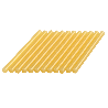 Dremel GG03 Lot de 12 bâtons de colle spéciale bois 7 mm 165°c