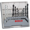 Coffret 15 forets beton/bois/metal PRO 3/4/5/6/8 mm x15 Bosch