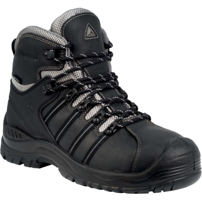 Chaussure Haute - Cuir - Fleur - Semelle : Pu/2D Ch. Haute Nomad2 S3 Marron - Noir face