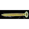 Vis bois/aggloméré tête fraisée Pozidriv inox A4 4.5 X 35 — FRAISEE / INOXA4 — Boîte de 200 pièces