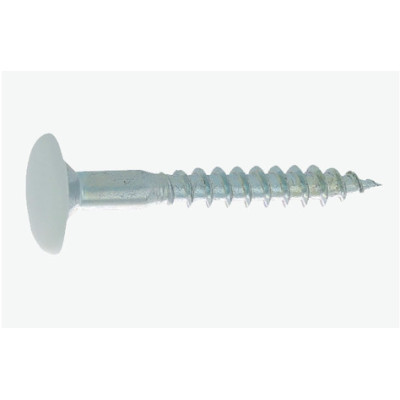 Vis bois/aggloméré tête fraisée PERCEE Pozidriv acier zingué blanc 4.5 X25 — FRAISEE / ZNBLANC — Boîte de 500 pièces