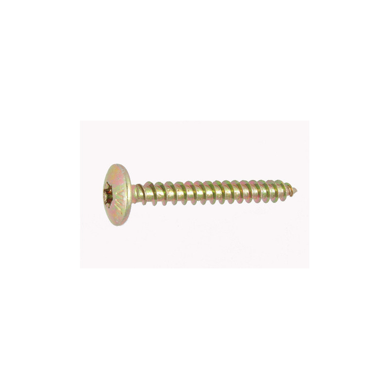 VIS PENTURE TORX acier zingué bichromaté 6.0 X 80 — RONDELARGE / ZNBICHRO — Boîte de 100 pièces