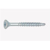 VIS MEDIUM tête fraisée TORX acier zingué blanc 4.0 X 70/40 — FRAISEE / ZNBLANC — Boîte de 250 pièces