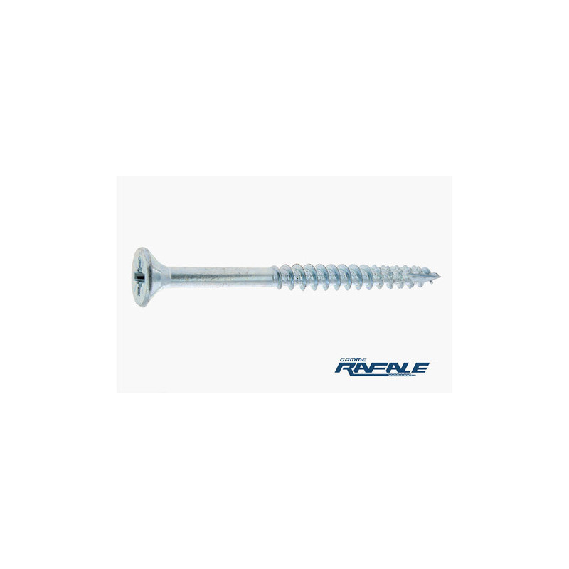 Vis bois/aggloméré tête fraisée Pozidriv AILETTE CUTTING FILETAGEPARTIEL 3.5 X 30/18 — Boîte de 500 pièces