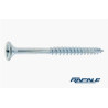 Vis bois/aggloméré tête fraisée Pozidriv AILETTE CUTTING FILETAGEPARTIEL 6.0 X 40/24 — Boîte de 250 pièces