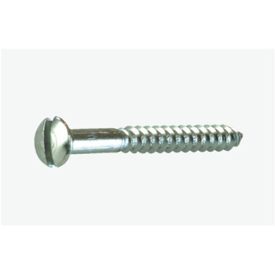 VIS BOIS TFB F DIN 95 LAITON CHROME 3.0X 30 — FRAISEEBOM / FENDUE — Boîte de 100 pièces