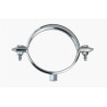 COLLIER DE DESCENTE DE PLUIE - M8 - D160 — ACIER / ZNBLANC — Boîte de 25 pièces