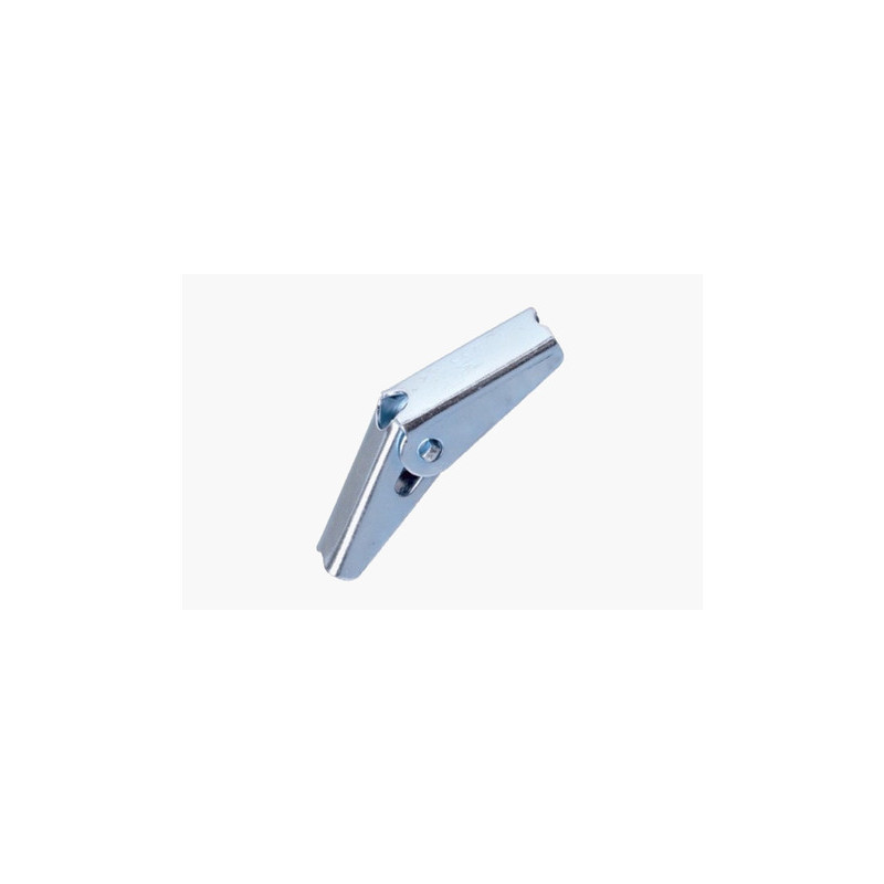 CHEVILLE PLAFOND A RESSORT M6 — METAL / ZNBLANC — Boîte de 50 pièces