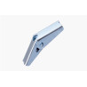 CHEVILLE PLAFOND A RESSORT M8 — METAL / ZNBLANC — Boîte de 50 pièces