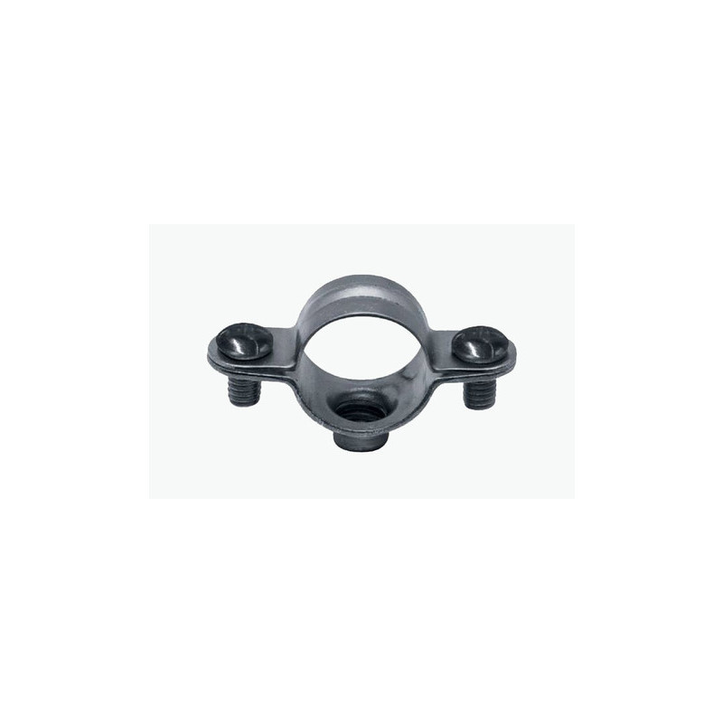 COLLIER SIMPLE SANITAIRE - 7X150 - D16 — ACIER / ZNBLANC — Boîte de 100 pièces