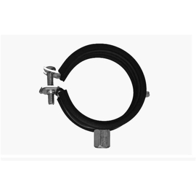 COLLIER LOURD TURBO ISOPHONIQUE M8 - 1 VIS- D 21-23 — ACIER / ZNBLANC — Boîte de 100 pièces