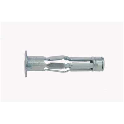 CHEVILLE METAL EXPANSION PLAQUE DE PLATRE NUE 6 X 37 — ACIER / ZNBLANC — Boîte de 100 pièces