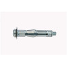 CHEVILLE METAL EXPANSION PLAQUE DE PLATRE - VIS tête cylindrique 5 X 37 - (SA 100) — Sac de 100 pièces