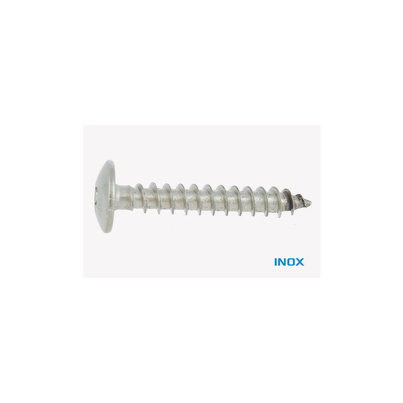 VIS PENTURE TORX inox A2 7.0 X 40 (BP 50) — RONDELARGE / INOXA2 — Blister de 50 pièces