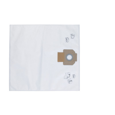 Sac À Poussière Non Tissé 50L Pour As 500 Elcp (X5)-Milwaukee Systeme Attachemen