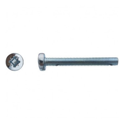 VIS METAUX TC POZI DIN7985 5X8 ZING — DIN 7985 — Boîte de 500 pièces