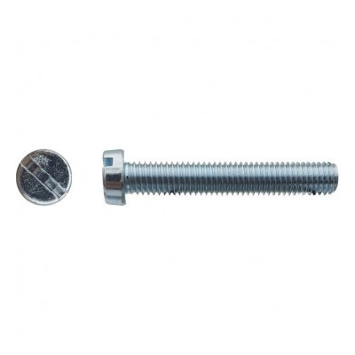 VIS METAUX TC FENDU DIN84 3X60 ZING — DIN 84 — Boîte de 500 pièces
