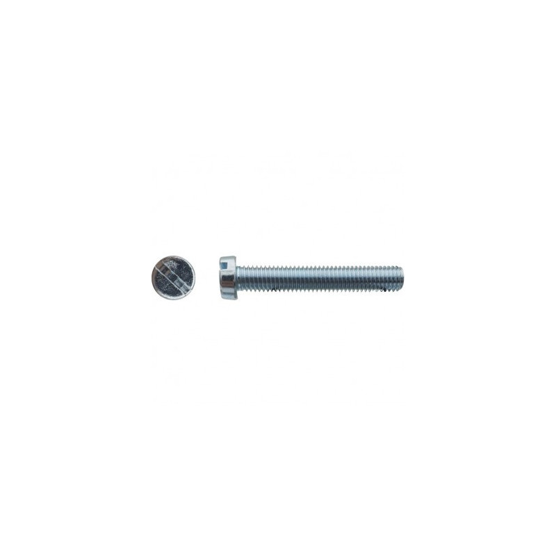 VIS METAUX TC FENDU DIN84 5X70 ZING — DIN 84 — Boîte de 200 pièces