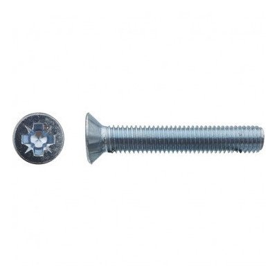 VIS METAUX TF POZI DIN965 8X70 ZING — DIN 965 — Boîte de 100 pièces