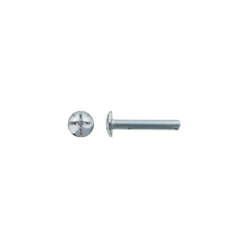 VIS POELIERS NFE25129 10X60 ZING — NFE 25129 — Boîte de 50 pièces