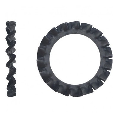 ROND DENT EXT DIN6798 D12 BRUT — DIN 6798 A — Boîte de 500 pièces