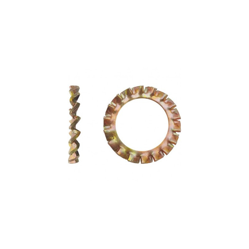 ROND DENT EXT DIN 6798 D 6 ZBI — DIN 6798 A — Boîte de 1000 pièces