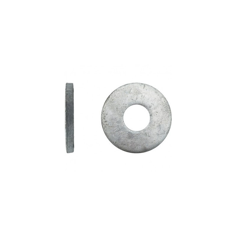 RONDELLE CHARPENTE D16-18X50X5 GALVA — Boîte de 25 pièces