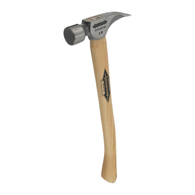 Marteau Stiletto Titane Avec Manche Bois Hickory Ti14Mch18-Milwaukee Outils À Ma