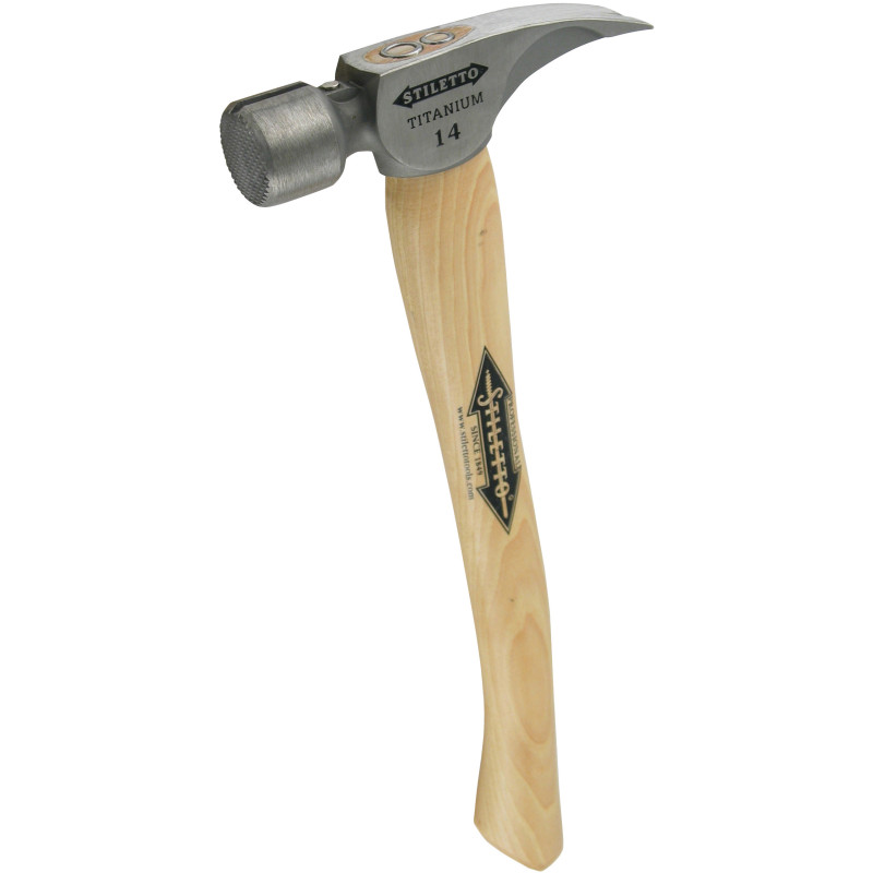 Marteau Stiletto Titane Avec Manche Bois Hickory Ti14Mch16-Milwaukee Outils À Ma