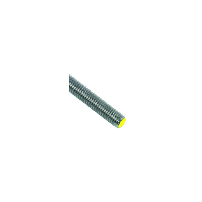 TIGE FILETEE 1ML R80 D.27 ZING — DIN 976 / 80kg — Boîte de 5 pièces